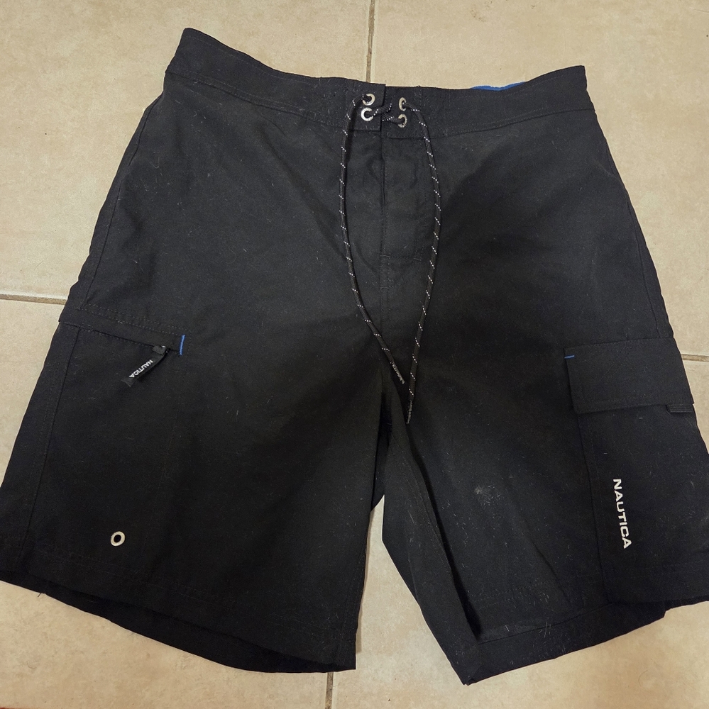 Nautica Men's Dark Cargo Shorts
